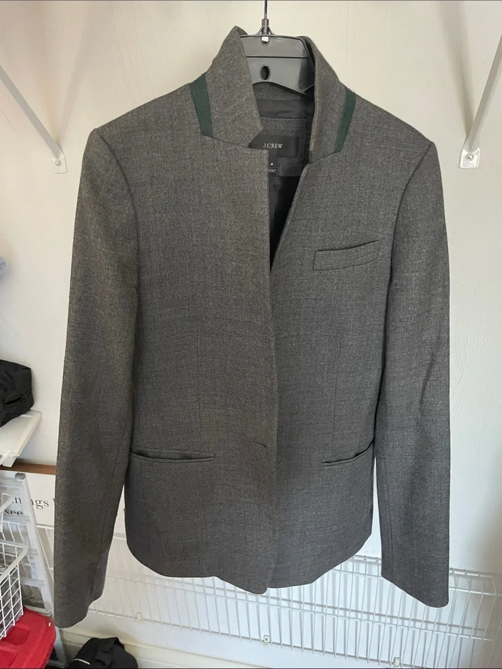 J. Crew Women’s Regent Gray Blazer